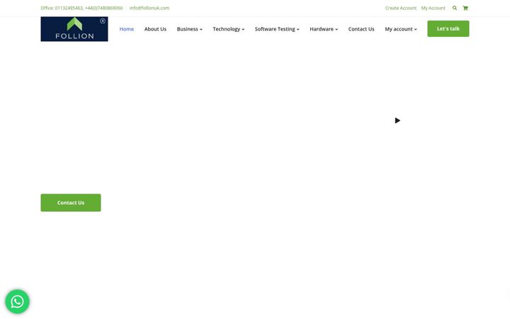 Screenshot of follionuk.com