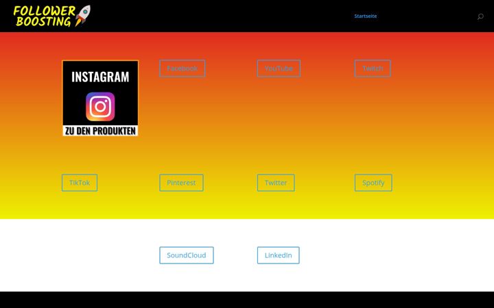 Screenshot of followerboosting.de