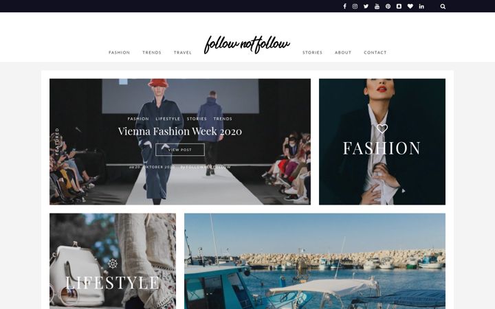 Screenshot of follownotfollow.com
