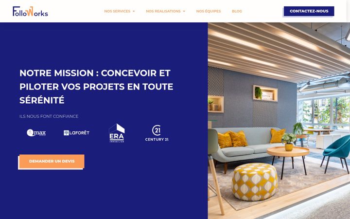 Screenshot of followorks.fr