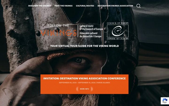 Screenshot of followthevikings.com