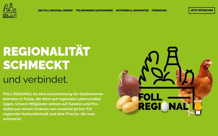 Screenshot ta' follregional.de