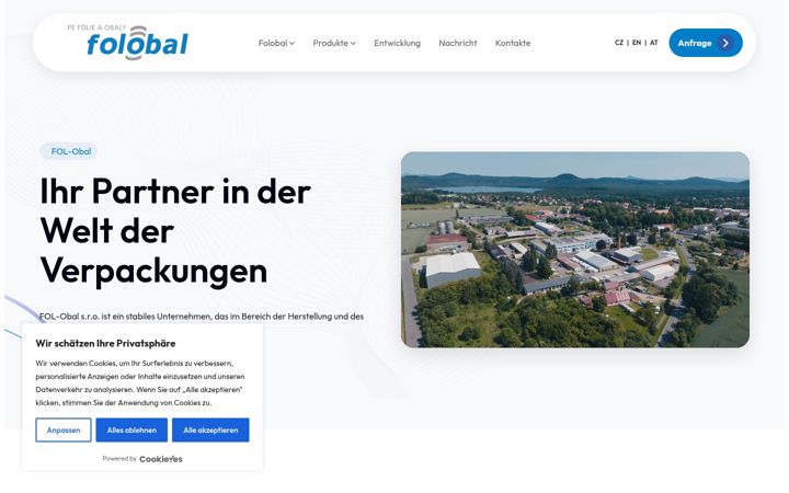 Screenshot ta' folobal.de