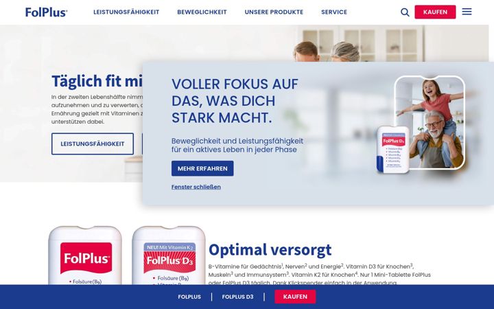 Screenshot of folplus.de