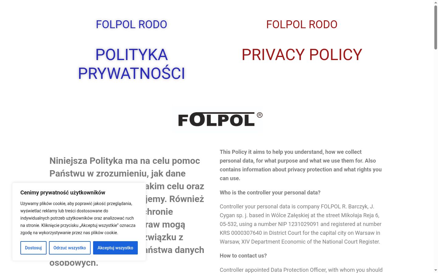 Screenshot des Einwilligungsbanners vor jeglicher Interaktion