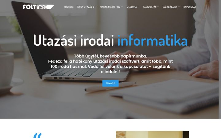Screenshot of foltnet.hu