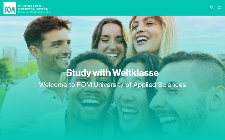 Screenshot of fom-international.com