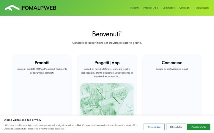 Screenshot of fomalpweb.it