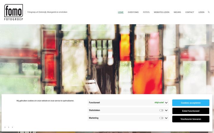 Screenshot of fomo.nl