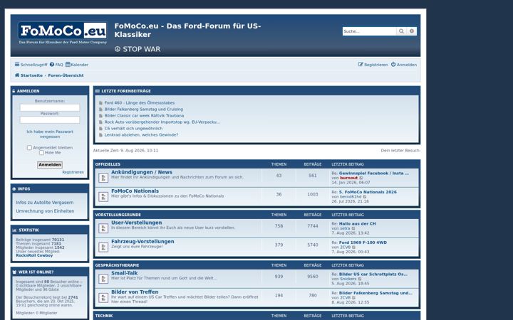 Screenshot of fomoco.eu