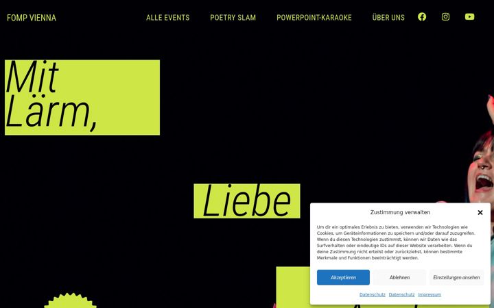 Screenshot of fomp.eu