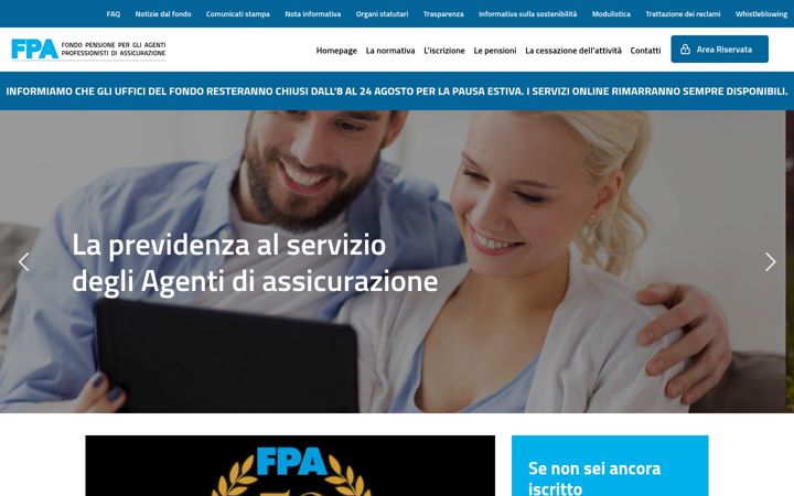 Screenshot of fonage.it