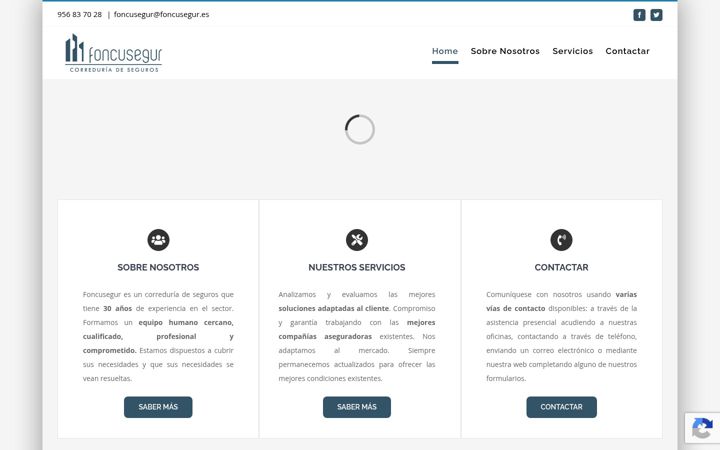 Screenshot of foncusegur.es