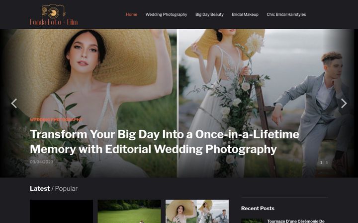 Screenshot of fondafotofilm.com