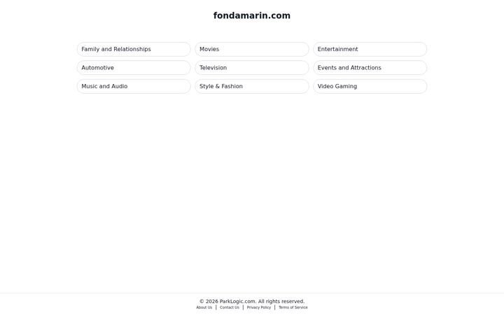 Screenshot of fondamarin.com