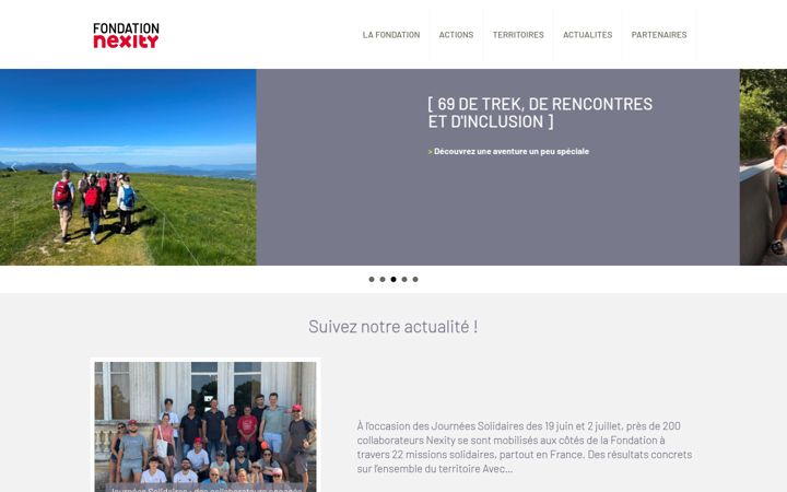 Screenshot of fondation-nexity.org