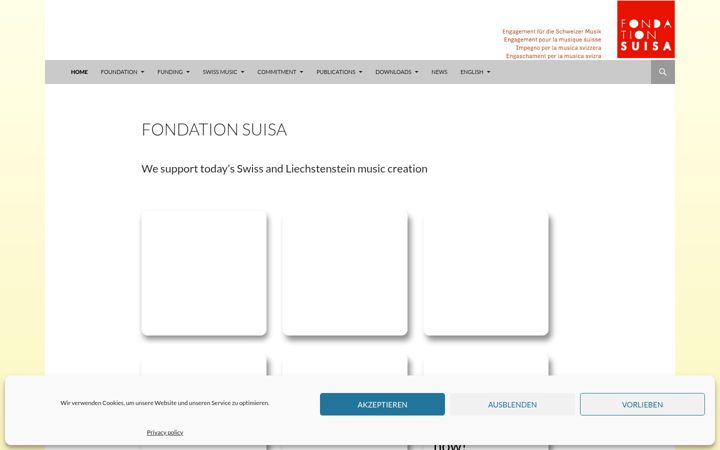 Screenshot of fondation-suisa.ch