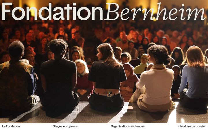 Screenshot of fondationbernheim.be