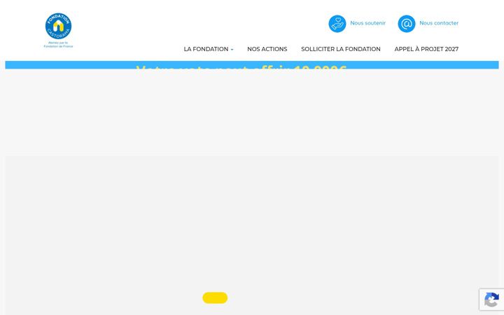 Screenshot of fondationcastorama.com
