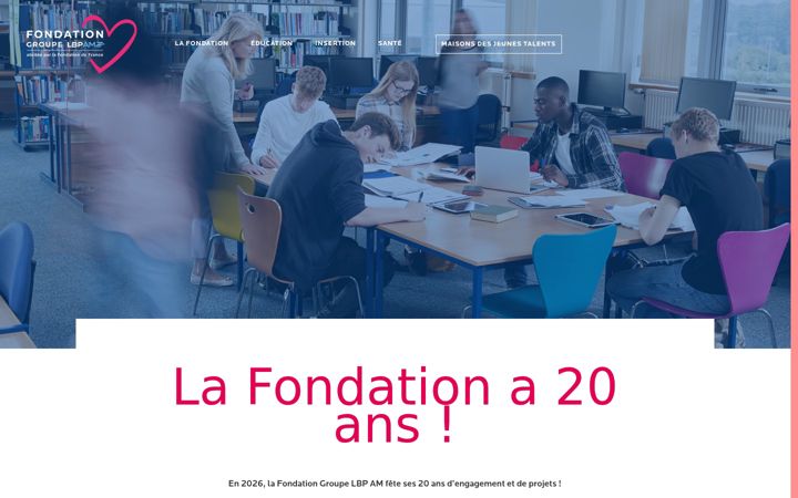 Screenshot of fondationprimonial.com