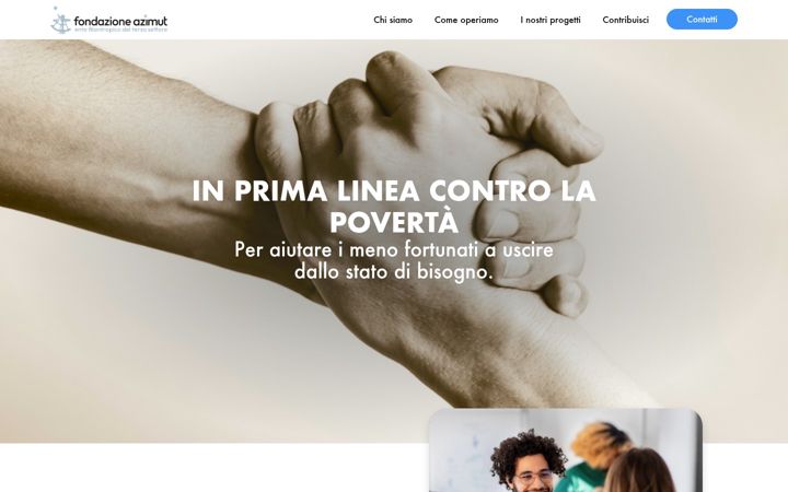 Екранна снимка на fondazione-azimut.it