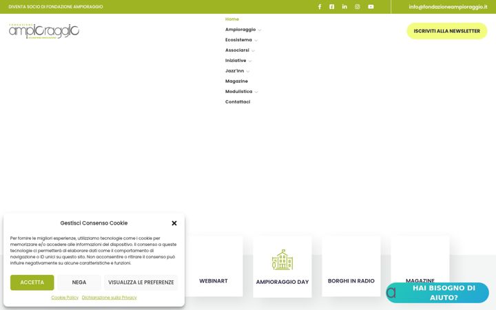 Screenshot of fondazioneampioraggio.it