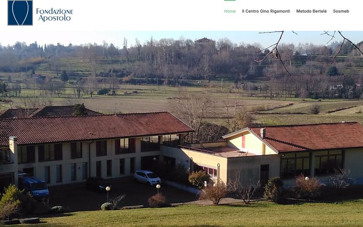 Screenshot of fondazioneapostolo.it