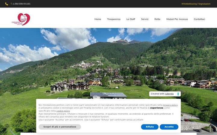 Képernyőkép: fondazionecarettoni.com