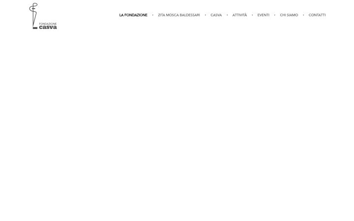 Screenshot of fondazionecasva.it