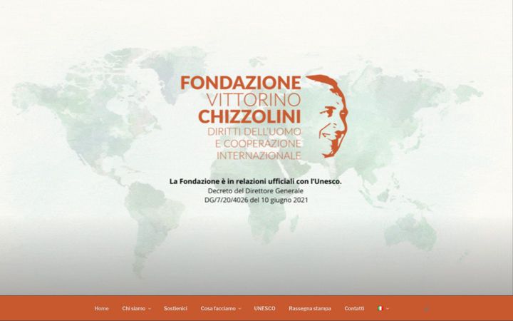 Screenshot of fondazionechizzolini.it