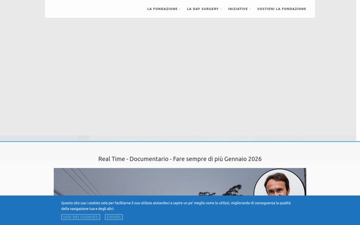 Screenshot of fondazionedaysurgery.it