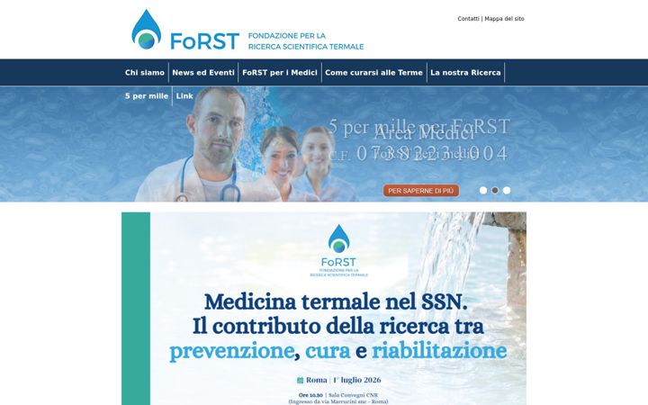 Zrzut ekranu fondazioneforst.it