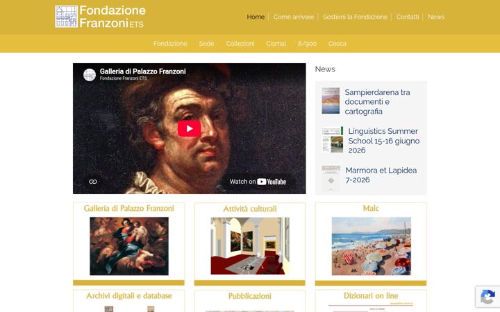 Képernyőkép: fondazionefranzoni.it