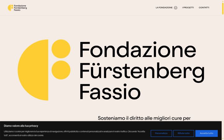 Zrzut ekranu fondazionefurstenbergfassio.it