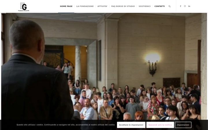 Screenshot of fondazionegirola.it