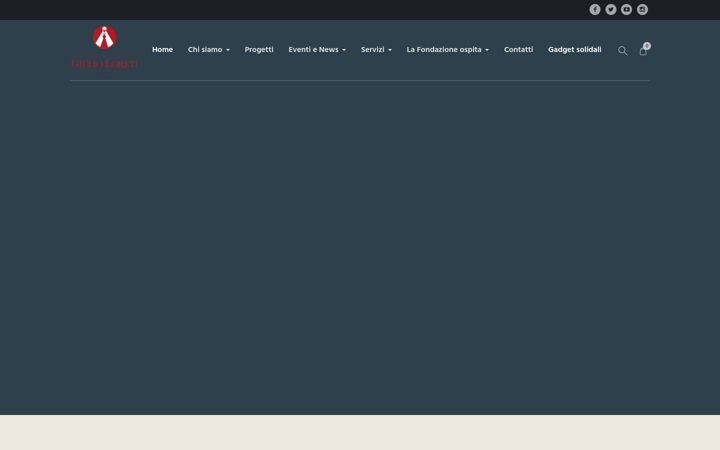 Screenshot van fondazionegiulioloreti.it