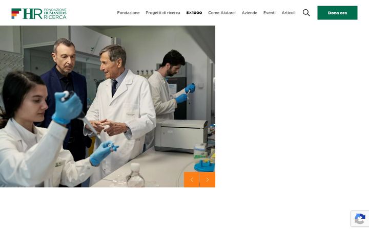 Skjermbilde av fondazionehumanitasricerca.it