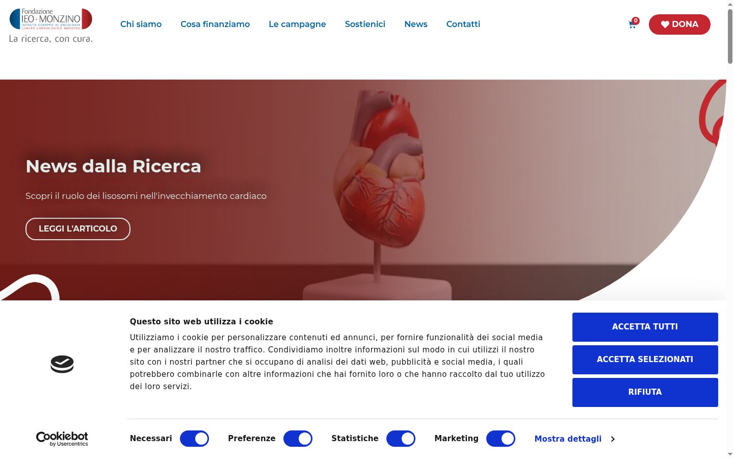 Screenshot tal-banner tal-kunsens muri qabel kwalunkwe interazzjoni