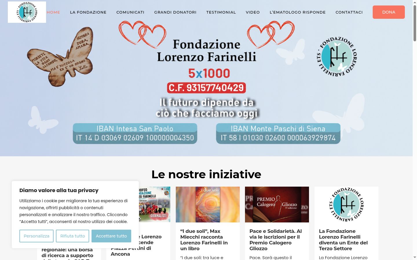 Screenshot tal-banner tal-kunsens muri qabel kwalunkwe interazzjoni