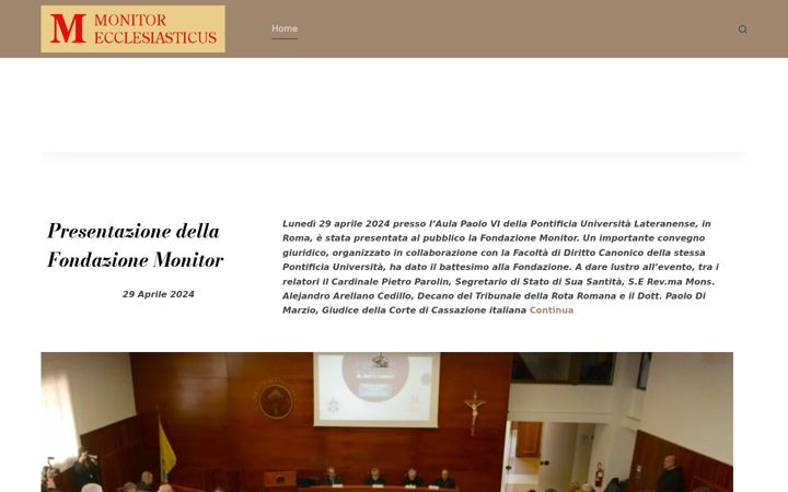 Screenshot of fondazionemonitor.it
