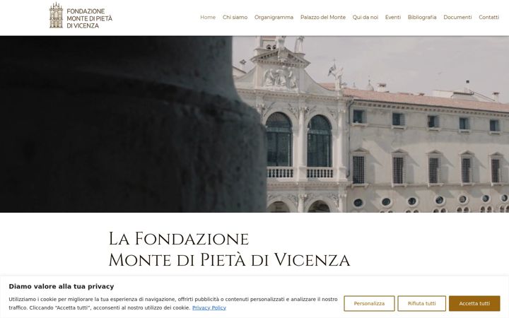 Screenshot ta' fondazionemontedipietadivicenza.it