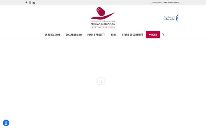 Screenshot of fondazionemonzabrianza.org
