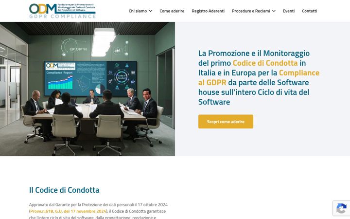 Screenshot ta' fondazioneodmsoftware.it