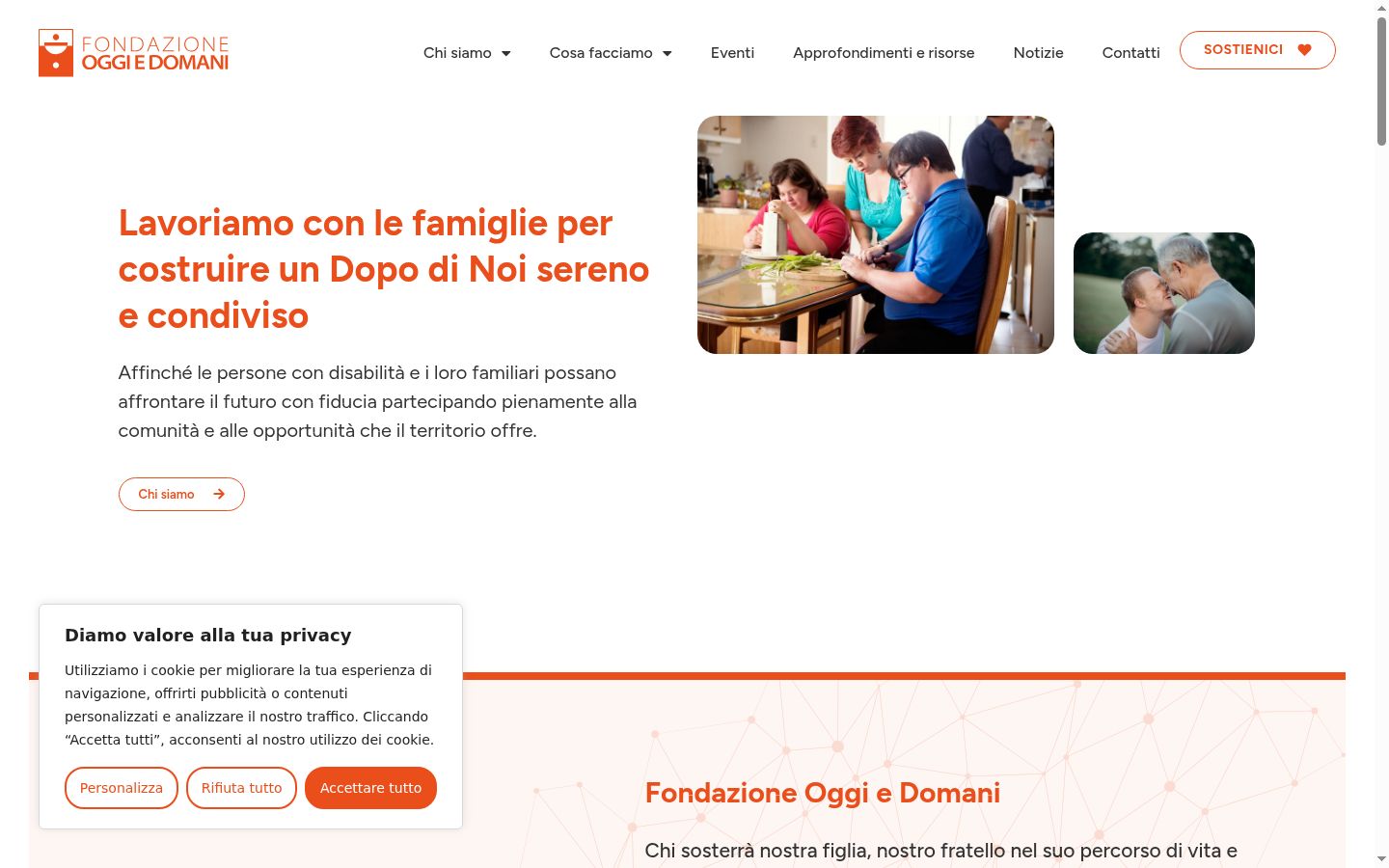 Screenshot tal-banner tal-kunsens muri qabel kwalunkwe interazzjoni