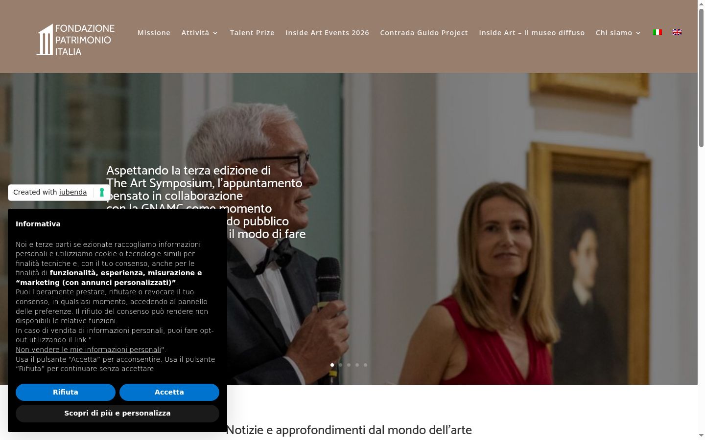 Screenshot tal-banner tal-kunsens muri qabel kwalunkwe interazzjoni