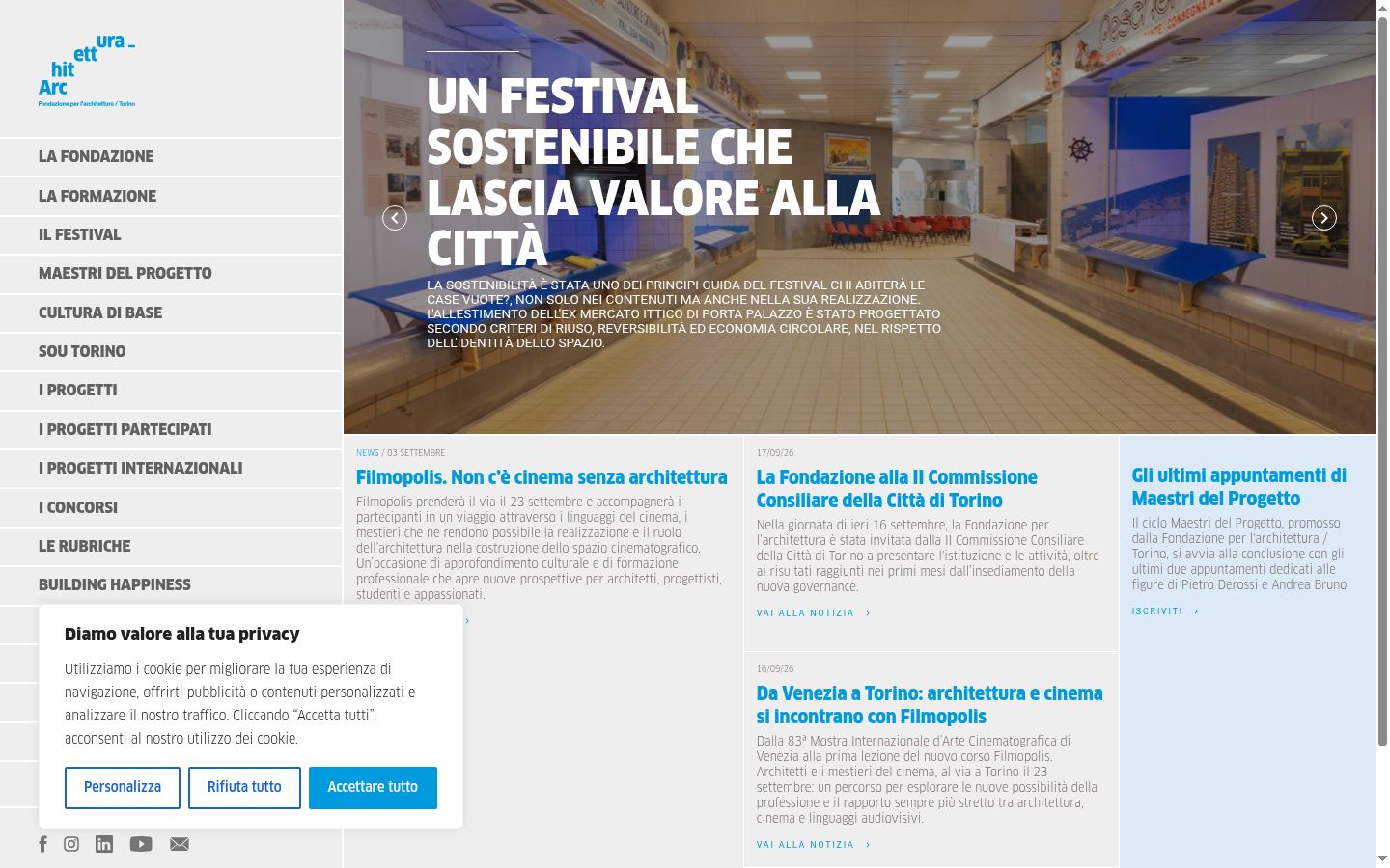 Screenshot tal-banner tal-kunsens muri qabel kwalunkwe interazzjoni
