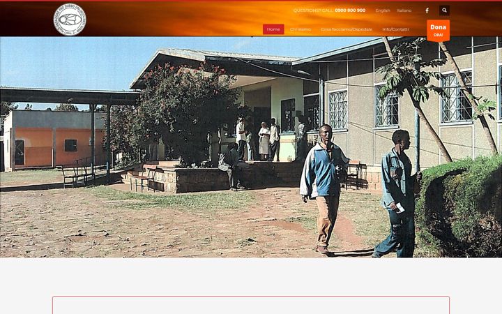 Screenshot of fondazioneprodubboonlus.it