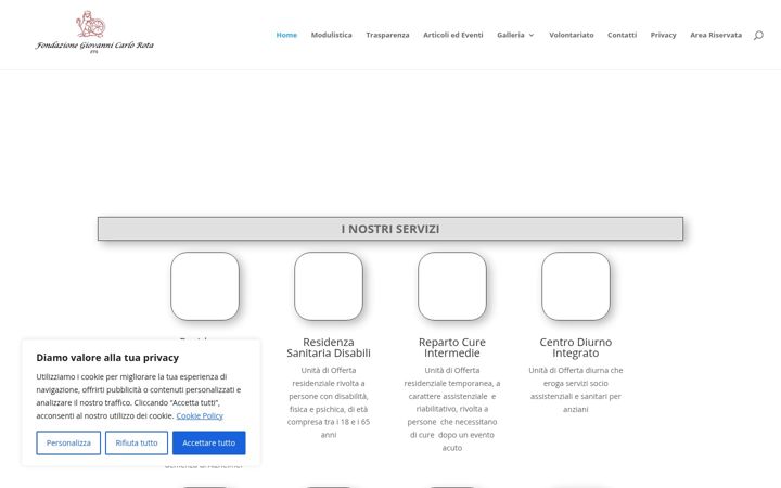 Screenshot di fondazionerota.it