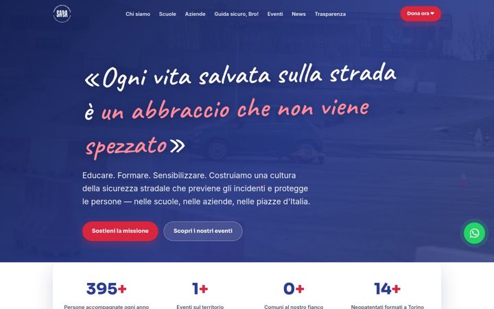 Screenshot of fondazionesada.com