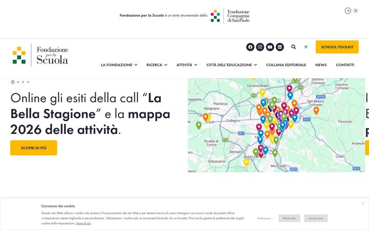 Screenshot of fondazionescuola.it